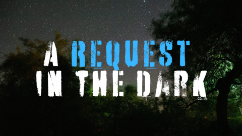 A Request In The Dark